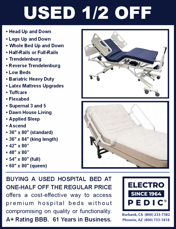 Used Supernal 3 and 5 Hospital Beds are buy sell and trade